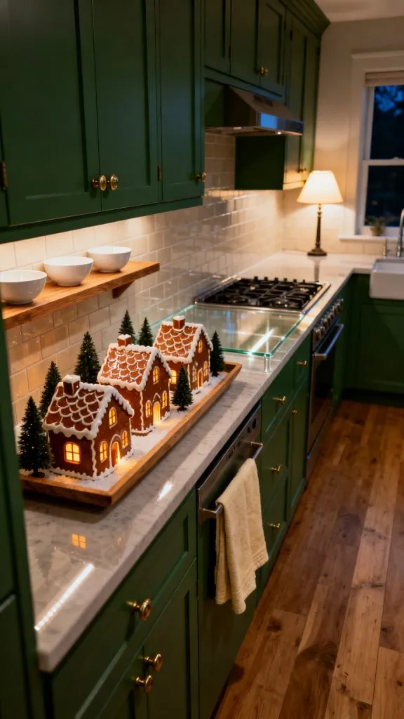 13 Charming Gingerbread Kitchen Decorating Ideas for a Cozy Christmas