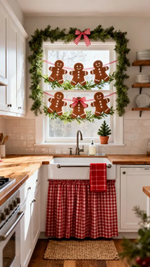 13 Charming Gingerbread Kitchen Decorating Ideas for a Cozy Christmas