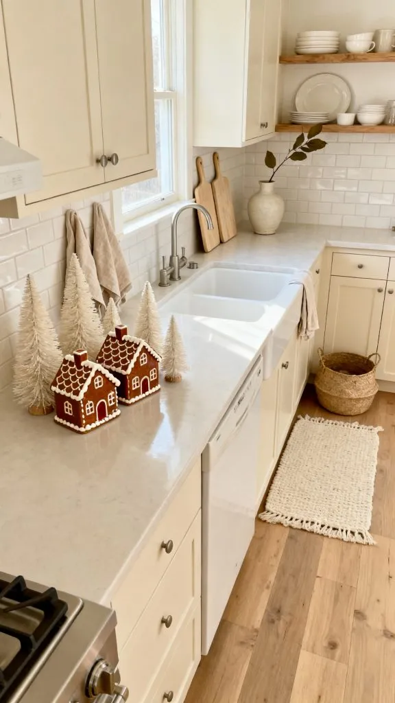 13 Charming Gingerbread Kitchen Decorating Ideas for a Cozy Christmas