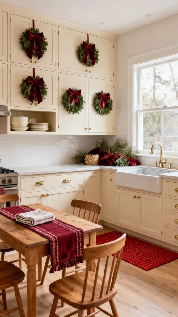 13 Gorgeous Christmas Kitchen Decor Ideas for a Cozy Holiday Home