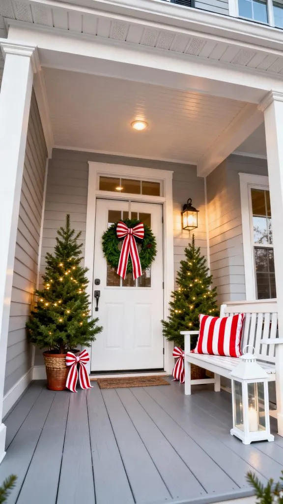 13 Christmas Porch Decor Ideas for a Welcoming Holiday Entrance