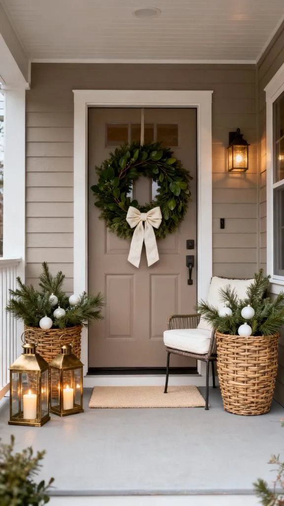 13 Christmas Porch Decor Ideas for a Welcoming Holiday Entrance