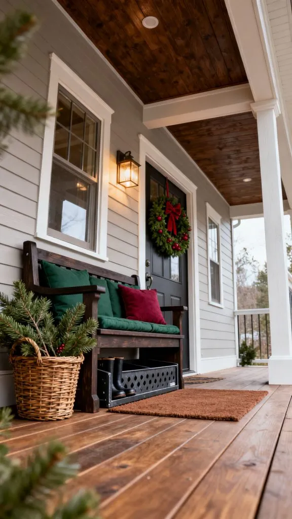 13 Christmas Porch Decor Ideas for a Welcoming Holiday Entrance