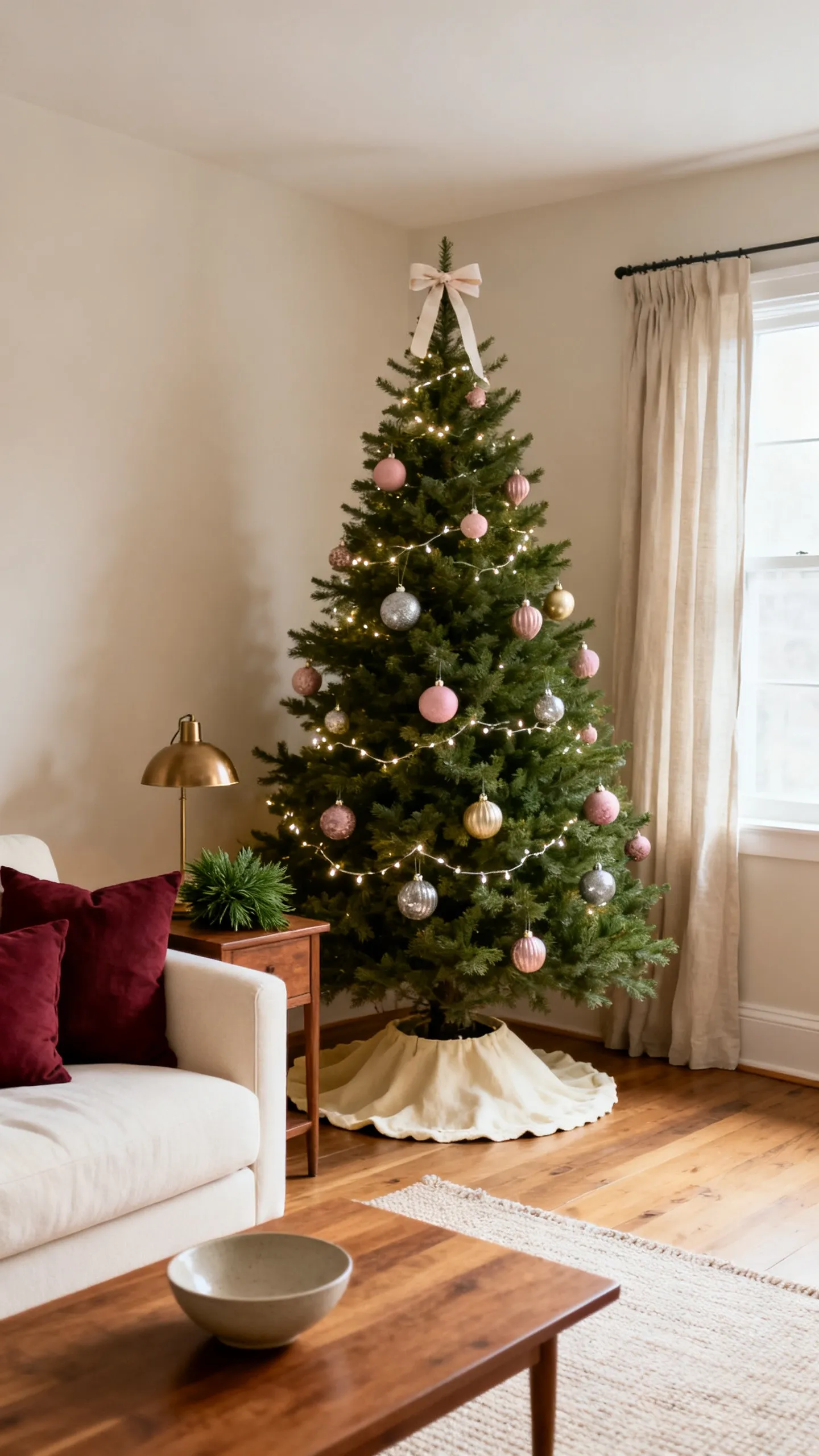 Dress a Tree in Faded Glass Ornaments